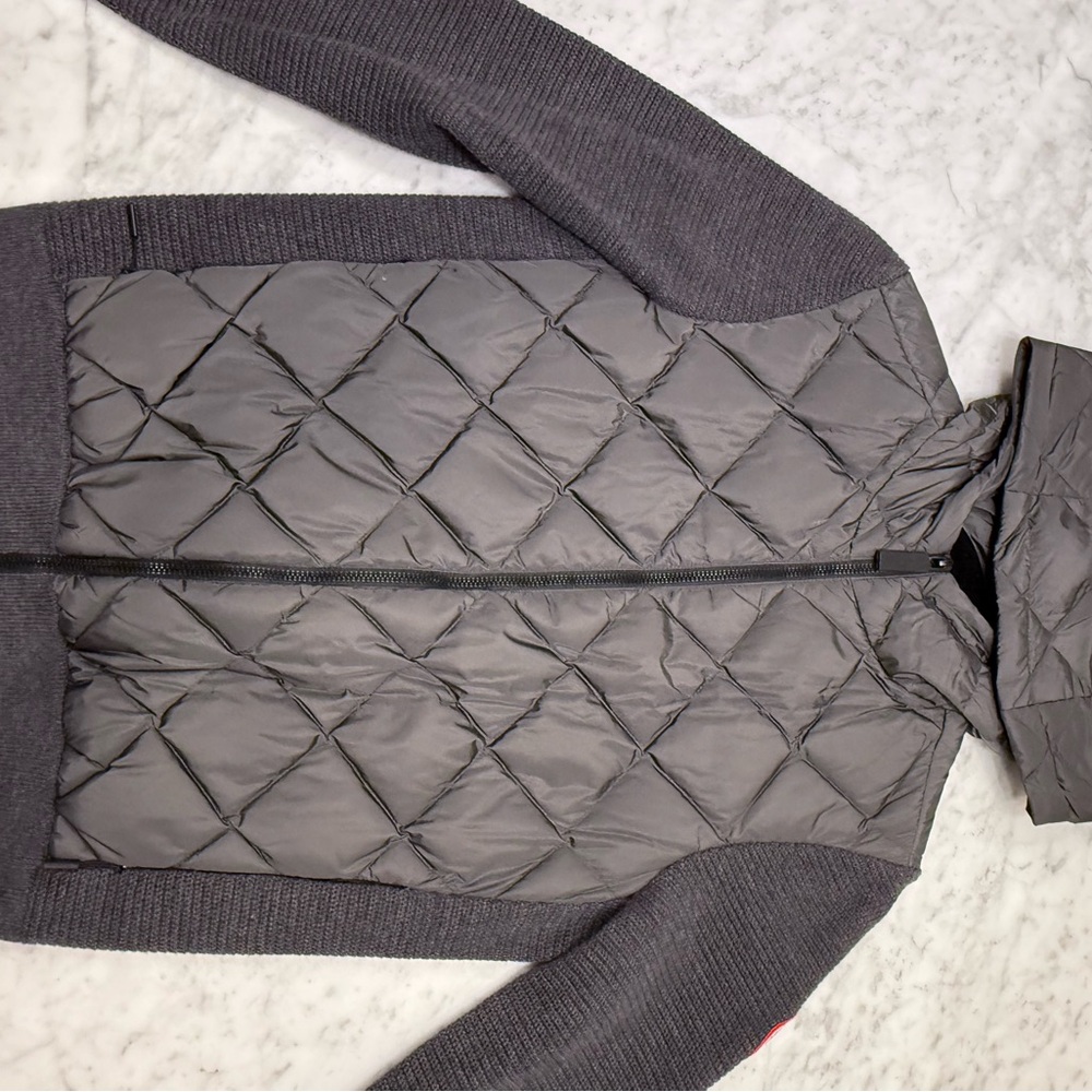 Canada Goose Charcoal Knit Jacket